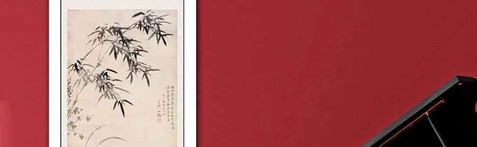 CA Society 4Pcs Japanese Scroll Blank Chinese Calligraphy Scroll Decorative Scroll Wall Hanging DIY Art Project Supply 4 Colors Set - scroll