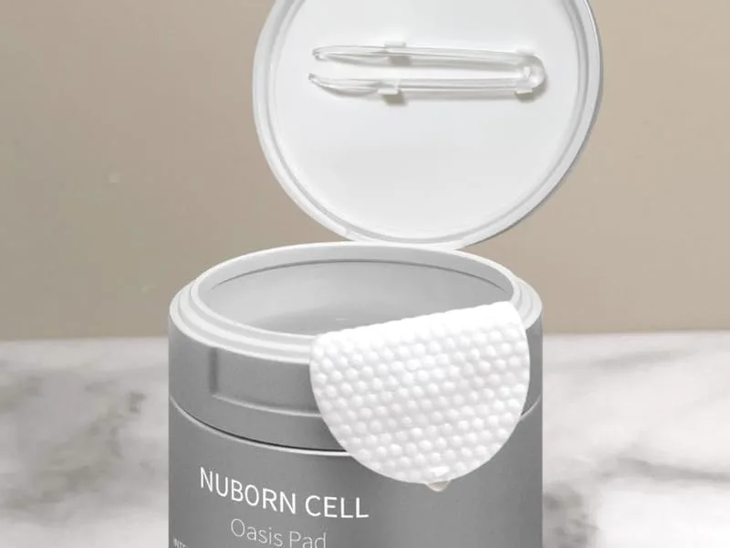 NUBORN CELL Oasis Pad  70 pads | Advanced Moisturizing Human Stem Cell Skincare | Tone  Hydrate  Cleanse with Gentle PHAs for Sensitive Skin  Made in Korea - Oasis Pad
