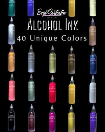 3D Sculpture Painting Paste|Texture Paste|Decorative Plaster|Ready to Use|Unique Colors|Ideal for Artwork|Stencil|Flowers|Texture|Art Relief| 6 oz (Metallic White) - Premium Alcohol Ink Color Variations