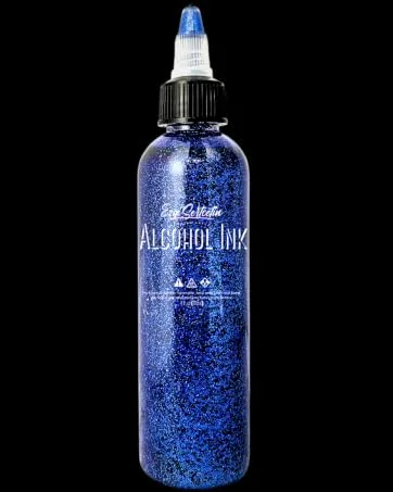 3D Sculpture Painting Paste|Texture Paste|Decorative Plaster|Ready to Use|Unique Colors|Ideal for Artwork|Stencil|Flowers|Texture|Art Relief| 6 oz (Metallic White) - Premium Glitter Alcohol Ink
