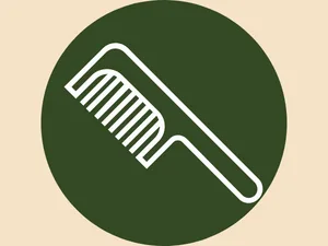 Dosso Beauty Carbon Fiber Rat Tail Comb with Metal End for Styling (Black) - DETANGLE