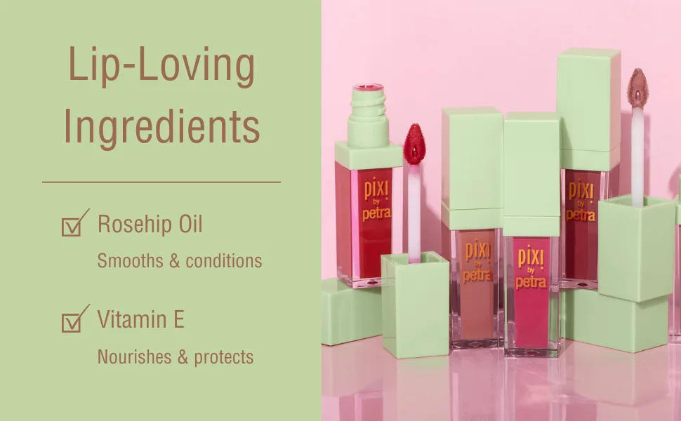 Pixi Beauty MatteLast Liquid Lip - Pastel Petal 6.9g |Long Lasting Full Coverage Lip Colour | Rosehip Oil and Vitamin E Hydrate Lips | 0.24 Oz - MatteLast Liquid Lip