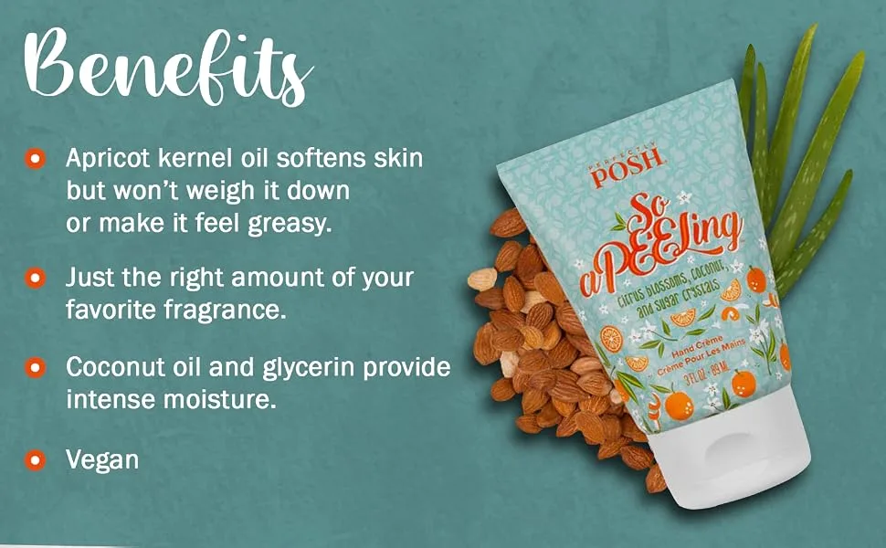 Perfectly Posh So aPEELing hand creme - product information 5