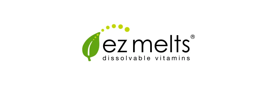 EZ Melts Dissolvable Vitamin D3 K2 5 000 IU  Bone & Joint Support  Sugar-Free  3-Month Supply - EZ Melts logo
