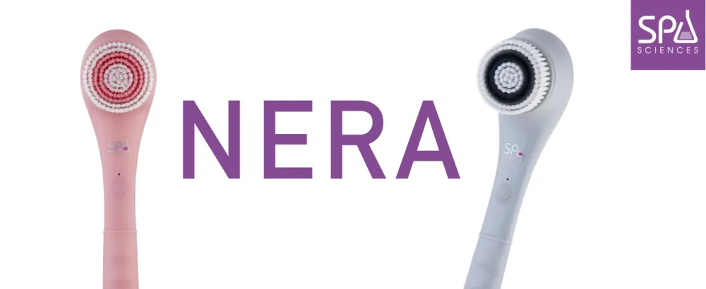 Spa Sciences - NERA Replacement Body Brush Head - Back and Body Brush - For All Skin Types - nera