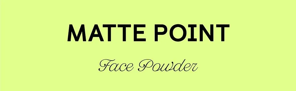 Winky Lux Matte Point Face Powder - Translucent Setting Powder  Face Powder Compact and Pore Minimizer  Pressed Powder Makeup - matte point powder winky lux make up maquillaje face powder