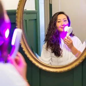 reVive Light Therapy GLO Acne Treatment For Face  Red and Blue Light Therapy LED Wand - revive acne