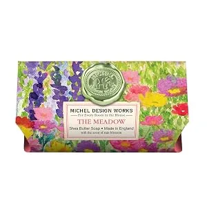 Michel Design Works Large Bath Soap Bar  The Meadow - SOAL370