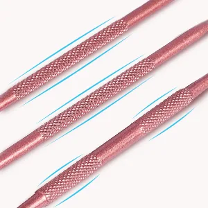 Blackhead Remover Tool TsMADDTs 6 Pcs Pimple Popper Tool Acne Extractor Removal Tool for Nose Face with Portable Leather Bag(Rose Golden) - product information 15