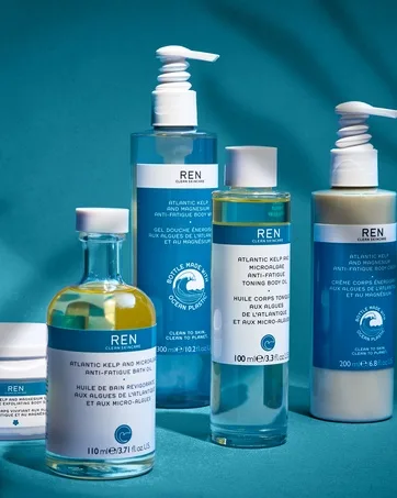 REN Clean Skincare - Evercalm Barrier Support Elixir - atlantic kelp magnesium ren body products beauty scrub bath oil algae