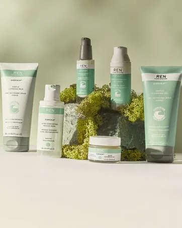 REN Clean Skincare - Evercalm Barrier Support Elixir - ren evercalm sensitive skin calming clean beauty