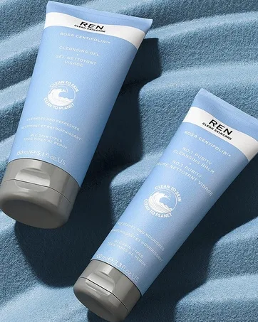 REN Clean Skincare - Evercalm Barrier Support Elixir - rosa rose face cleansing beauty products vegan cruelty free balm