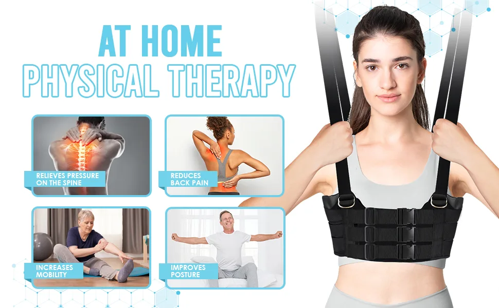 JJ CARE Spinal Decompression Harness  Hanging Upside down Back Stretcher for Lower Pain Relief  Back Traction & Spine Decompression of Bulging  Degenerative and Herniated Disc. - spinal decompression harness, traction device, lumbar traction
