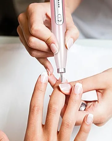 Cordless Electric Nail Drill TsMADDTs Portable Efile Nail Drill E File for Acrylic with 12 Nail Drill Bits  Nail Clipper and Brush Pink  Pink-2 - Nail drill