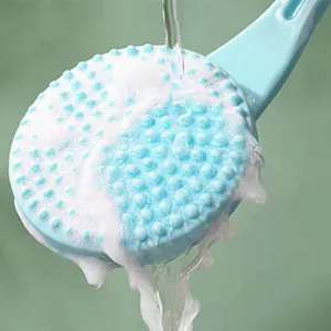 Back Scrubber for Shower  Silicone Back Brush Long Handle for Shower  Back Washer for Shower for Women Men and Seniors FD48279833 - product information 2