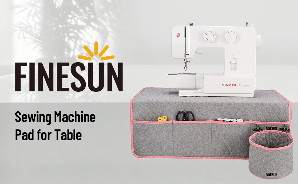 FINESUN Sewing Machine Pad for Brother  Singer  Bernina and Most Machines (pink) - product information 1