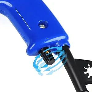 Goodcrafter Tufting Gun  2 in 1 Electric Carpet Tufting Gun with duckbill scissors  Handheld Knitting Rug Gun Kit Suitable for Beginners making custom rugs (light blue) - Tufting Gun
