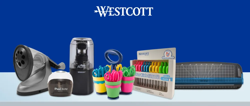 Westcott 12 Multi-Purpose Personal Trimmer with Anti-Microbial Protection - westcott