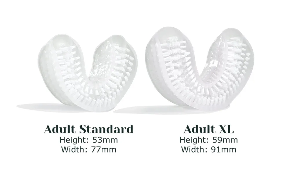 AutoBrush Double Sided U Shaped Nylon Brush Head Replacements - Adults and Kids Sizes (Kids  Ages 6-8) Kids Ages 6-8 - 970x600 Double Sided Brush Head Adults