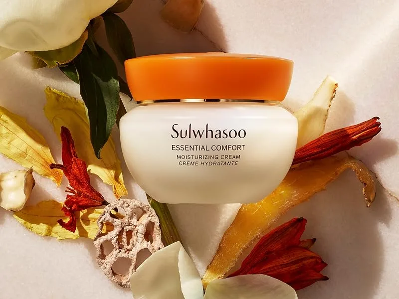 Sulwhasoo Essential Comfort Moisture Cream: Hydrate  Moisturize  and Dewy Glow  1.69 fl. oz. - moisture cream