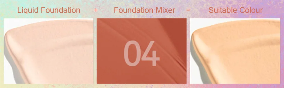 Foundation Mixer  Foundation Adjusting Drops  Color Adjusting Mixer Change Foundation Colour to Match Your Skin Tone (03Yellow) - product information 5