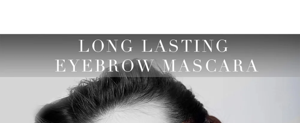 AMIIR Eyebrow Gel Mascara Eye Brow Fill In Sparse Volumizing Enhance Brush Tamp Tinted Coloring Waterproof Long-Lasting  Clear - eyebrow gel