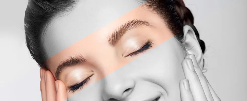 AMIIR Eyebrow Gel Mascara Eye Brow Fill In Sparse Volumizing Enhance Brush Tamp Tinted Coloring Waterproof Long-Lasting  Clear - eyebrow mascara