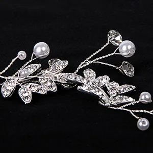 CROWN GUIDE Rhinestones Headband 20s Bridal Headpiece 1920s Flapper Accessories for Women Wedding Brides Gold - product information 3