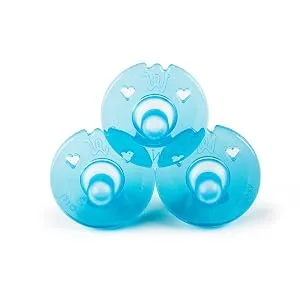 WubbaNub Baby Bear Detachable Pacifier Tan - three wubbanub blue detachable pacifiers