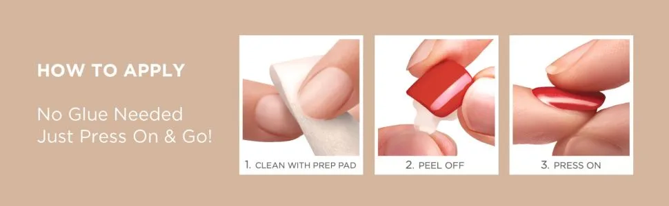 KISS imPRESS Press-On Nails Wider Fit False Nails Manicure Set   Just a Dream'  30 Chip-Proof  Smudge-Proof Fake Nails - image
