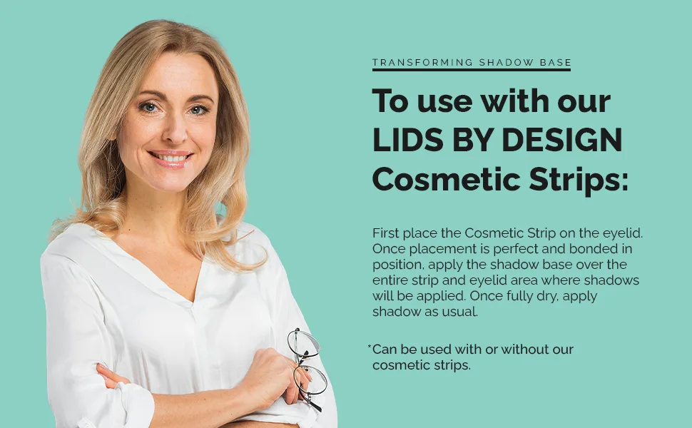Contours Rx Transforming Shadow Base   Extends & Deepens Eye Shadow Makeup over Eyelids  USED WITH LIDS BY DESIGN - Contours Rx Transforming Shadow Base