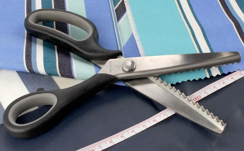 JubileeYarn Professional Grade Pinking Shears - 9.5 Serrated Stainless Steel - Pink & Grey - 1 Pair 1 Pair 9.5 Pink & Grey - scissors