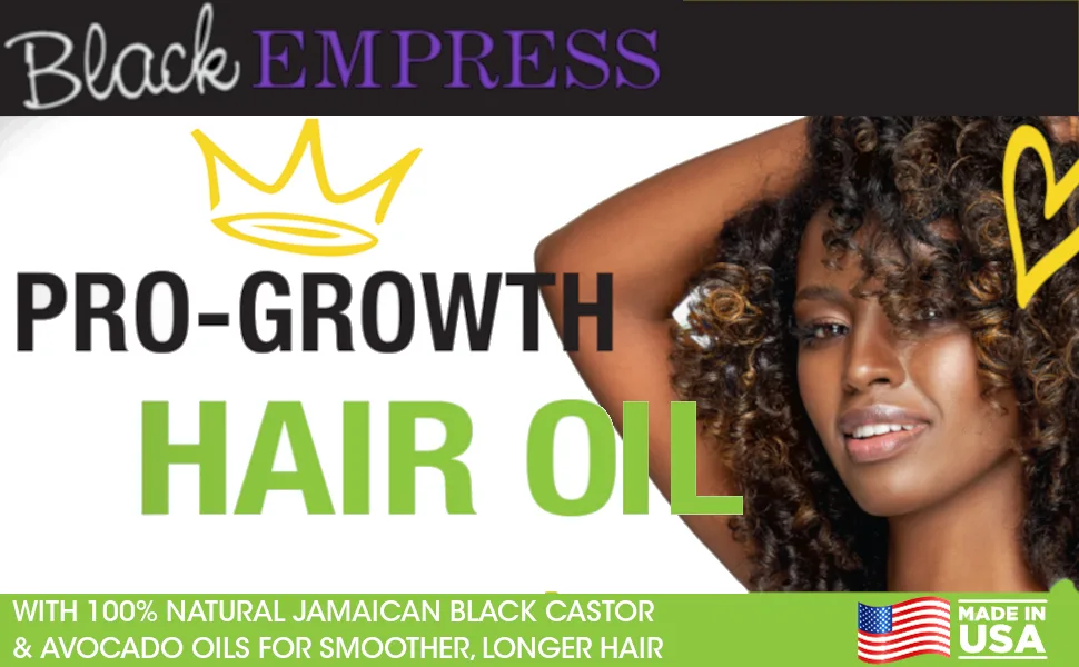 SFC Black Empress Pro-Growth Jamaican Black Castor & Avocado Hair Growth Hair Oil 7.1 oz. - Black Empress Pro-Growth Jamaican Black Castor & Avocado Hail Oil