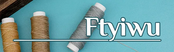 Ftyiwu Waxed Thread 32 Yards (Black)  Leather Sewing Waxed Thread with Hand Sewing Needles  Leather Sewing Thread Set for Home Upholstery Carpet Leather Canvas Repair and Sewing - Ftyiwu Waxed Thread