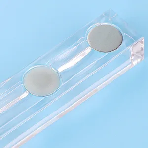 Acrylic Nail Display Stand DIY Nail Crystal Holder Magnetic Practice Stands with Reusable Adhesive Putty Clay for False Nail Tip Manicure Tool (2 Sliver) - product information 5