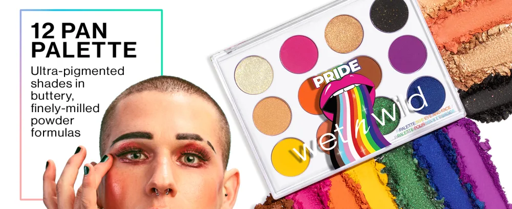 Wet n Wild Pride Collection Makeup Sponge Set of 3 - 12 pan palette