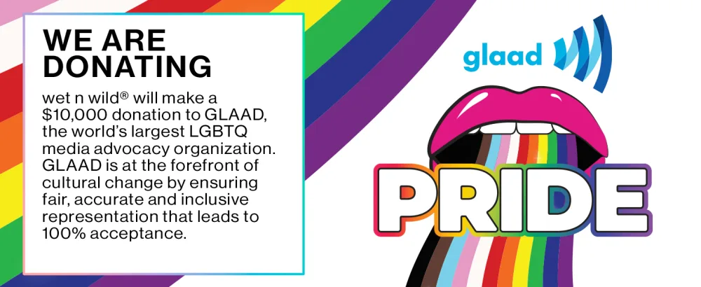 Wet n Wild Pride Collection Makeup Sponge Set of 3 - Glaad Donation