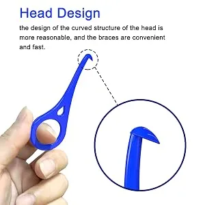 (2 Pcs) Clear aligner removal tool - invisible removable braces Personal Orthodontic Supplies for Removable Braces Retainers and More - more assured to use.
