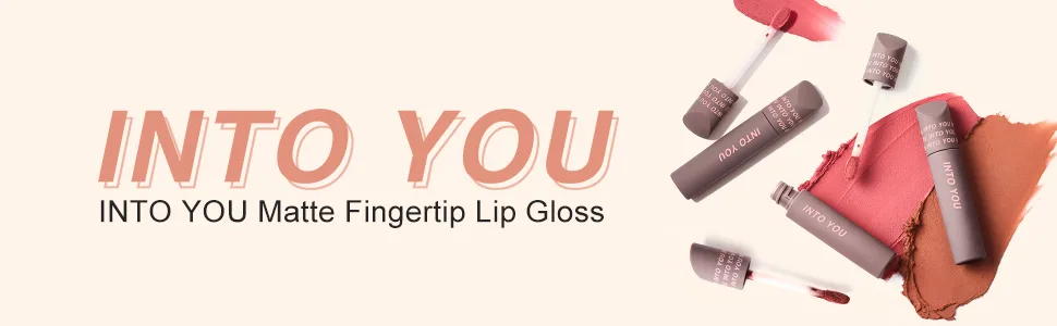 INTO YOU Matte Velvet Lipstick Smooth Lightweight Non-Stick Lip Gloss Liquid Lip Mud Lip Clay Lip Tint E06 - product information 1