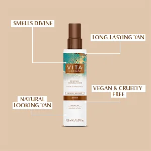 Vita Liberata Heavenly Tanning Elixir  Hydrating Self Tan  Nourishing Formula For Beautifully Bronzed Skin  5.0 Oz Untinted Medium - benefits
