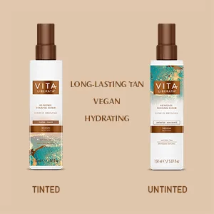 Vita Liberata Heavenly Tanning Elixir  Hydrating Self Tan  Nourishing Formula For Beautifully Bronzed Skin  5.0 Oz Untinted Medium - tinted vs untinted