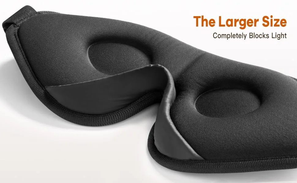 Sleep Mask for Side Sleeper  Umisleep 3D Contoured Eye Mask for Sleeping  Soft Sleep Eye Mask  Light Blocking Sleeping Mask Eye Shade Blindfold  Eye Covers for Sleeping  Travel  Nap  Night Shift-Grey Gray - sleep mask