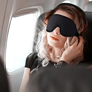 Sleep Mask for Side Sleeper  Umisleep 3D Contoured Eye Mask for Sleeping  Soft Sleep Eye Mask  Light Blocking Sleeping Mask Eye Shade Blindfold  Eye Covers for Sleeping  Travel  Nap  Night Shift-Grey Gray - YD05