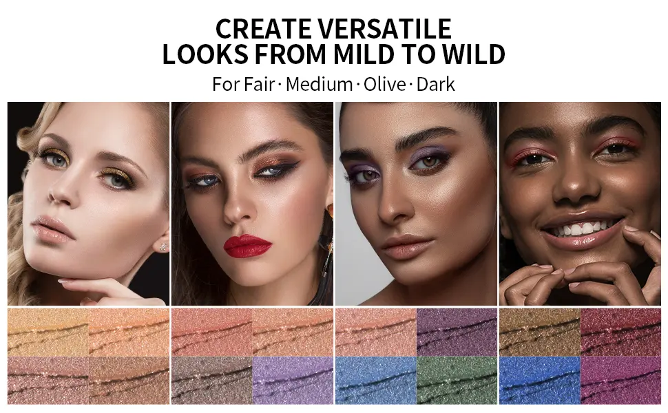 LUXAZA Eye Shadow Stick  Cream Single Makeup with Blending Brush  Eye Brightener Stick  Blush Stick  Eyeliner  Smooth Metallic 75 Ruby Pearl 75 - product information 9