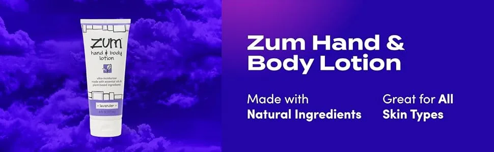 Zum Hand and Body Lotion - Lavender - 6 fl oz - product information 4