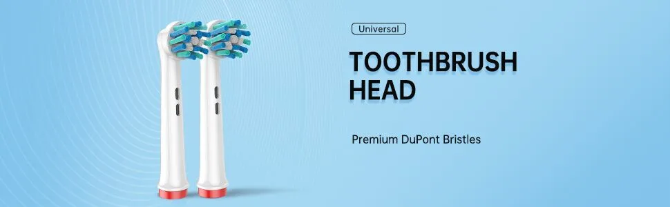 YanBan Angled Bristles Replacement Toothbrush Head for Oral B Compatible with Braun Electric Rechargeable Toothbrush Deep Cleaning to Remove Stains(16pcs ) - product information 6