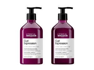 L'Oreal Professionnel Curl Expression Moisturizing Shampoo | Hydrates & Detangles | For Curly & Coily Hair Types | Sulfate & Paraben Free | 16.907 Fl. Oz. - Curl Expression Shampoos