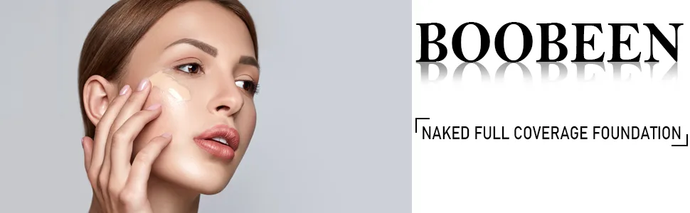 Boobeen Full Coverage Foundation - Concealer Liquid Foundation Matte Creamy Foundation Smoothing Lightweight Flawless Makeup Base 03 - foundation smoothing cover foundation matte concealer liquid foundation