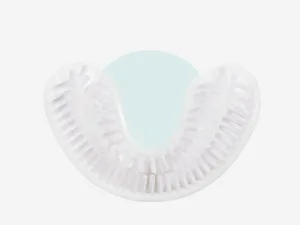 AutoBrush Manual Kids U Shaped Toothbrush with Soft Nylon Bristles (Double-Sided)  Ages 3-5  Giraffe - Brush head replacement