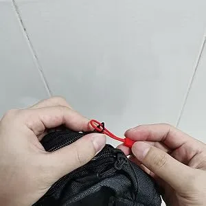 Urmspst 20 Pcs Zipper Pulls Replacement Zipper Pulls Zipper Tabs  (Black) 01. Black - zipper taps